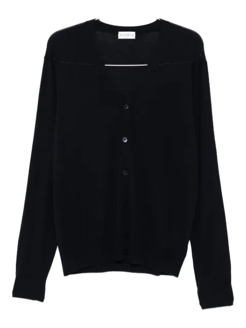 Ballantyne V-neck wool cardigan 