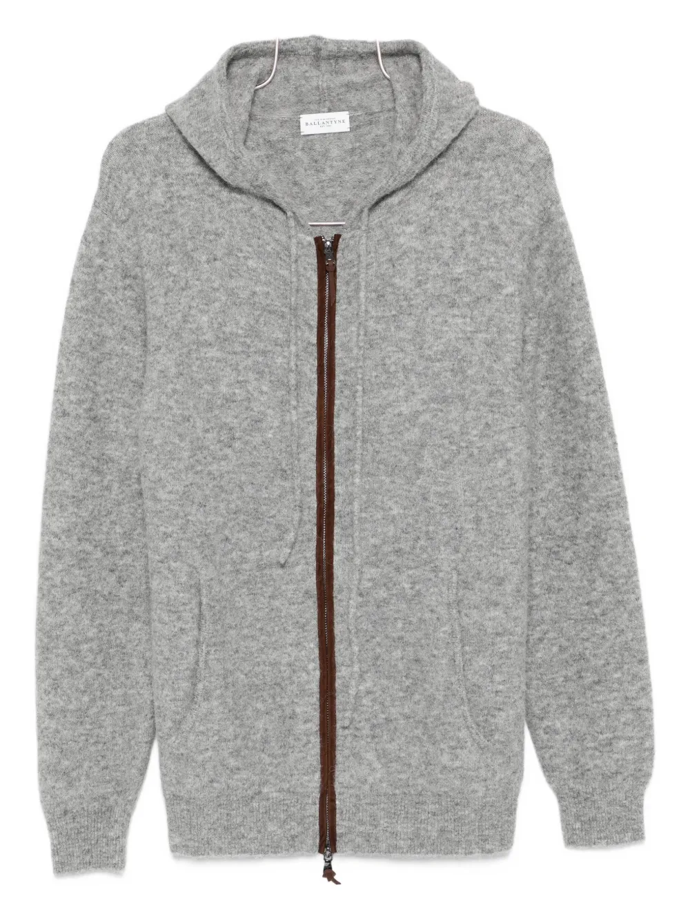 Ballantyne sudadera con capucha y cremallera | gris | Image 1