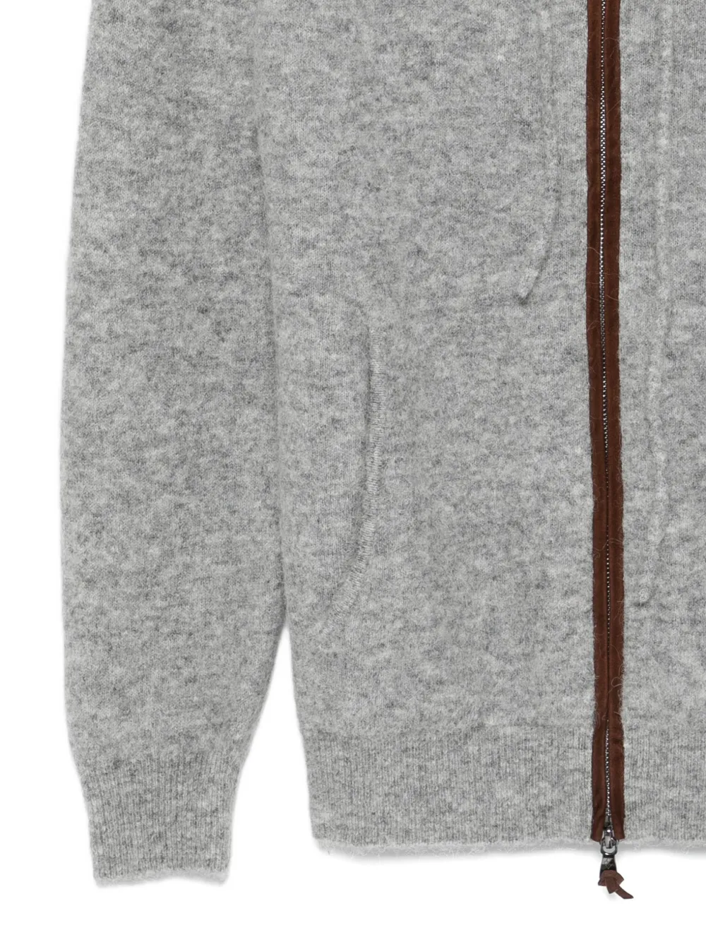 Ballantyne Hoodie met rits Grijs