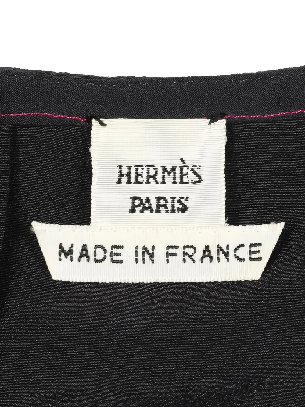 Hermès Pre-Owned 00's zijden blouse Blauw