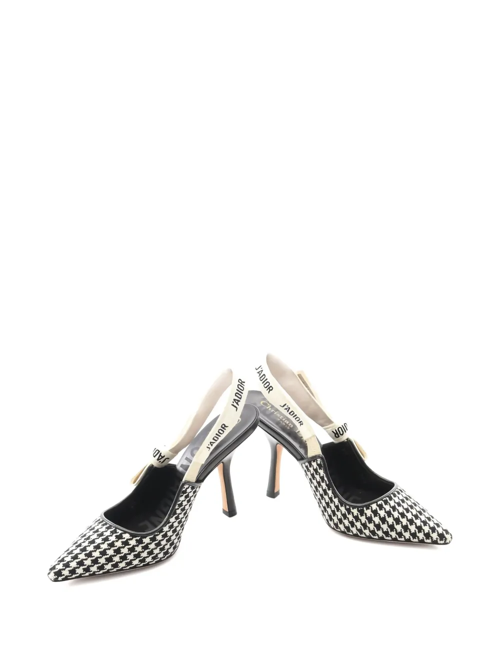 Pre-owned Dior 10's 10mm J'a Pumps In Neutral