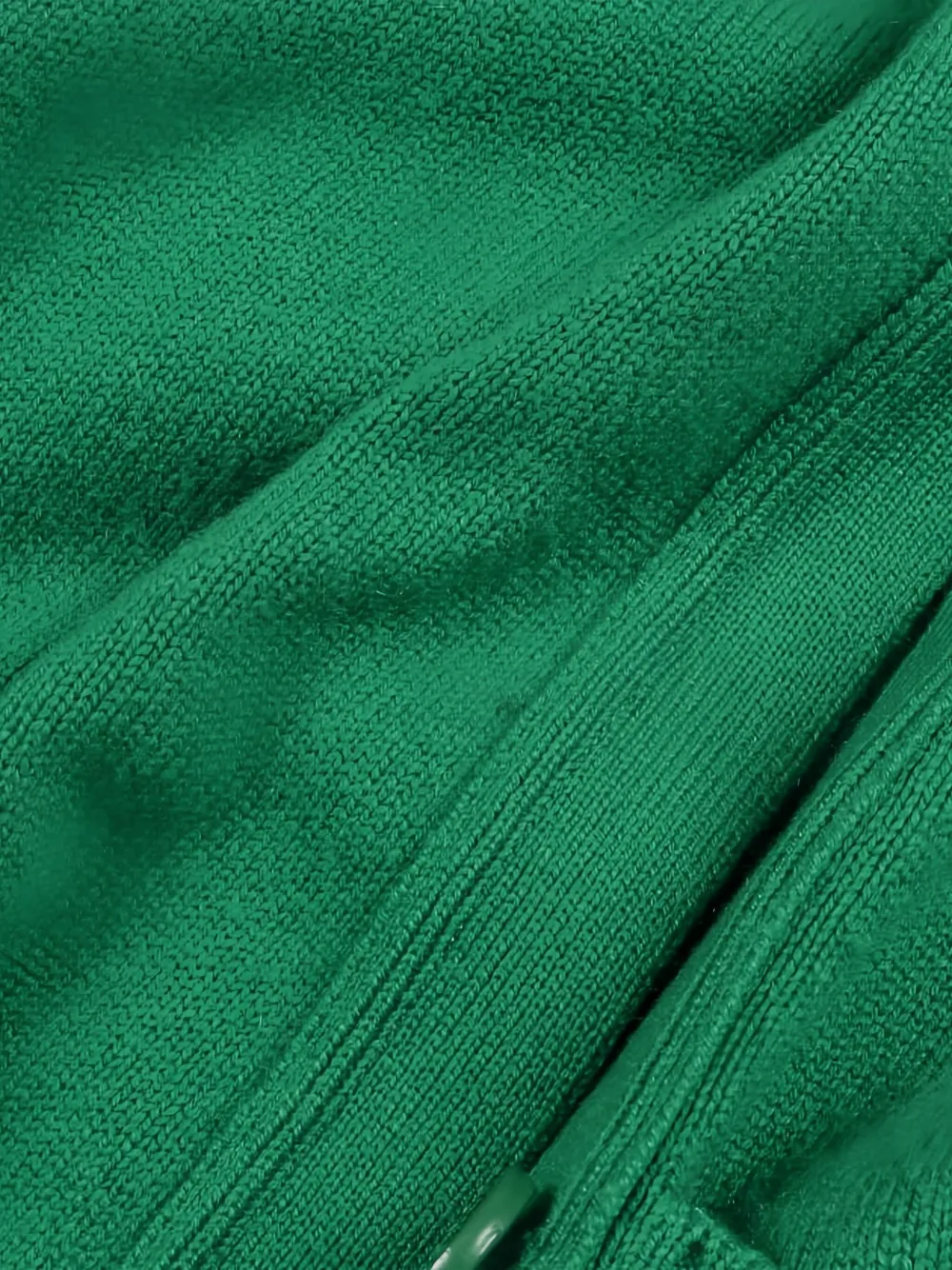 Pre-owned Hermes 00's Button Cashmere Cardigan In Green