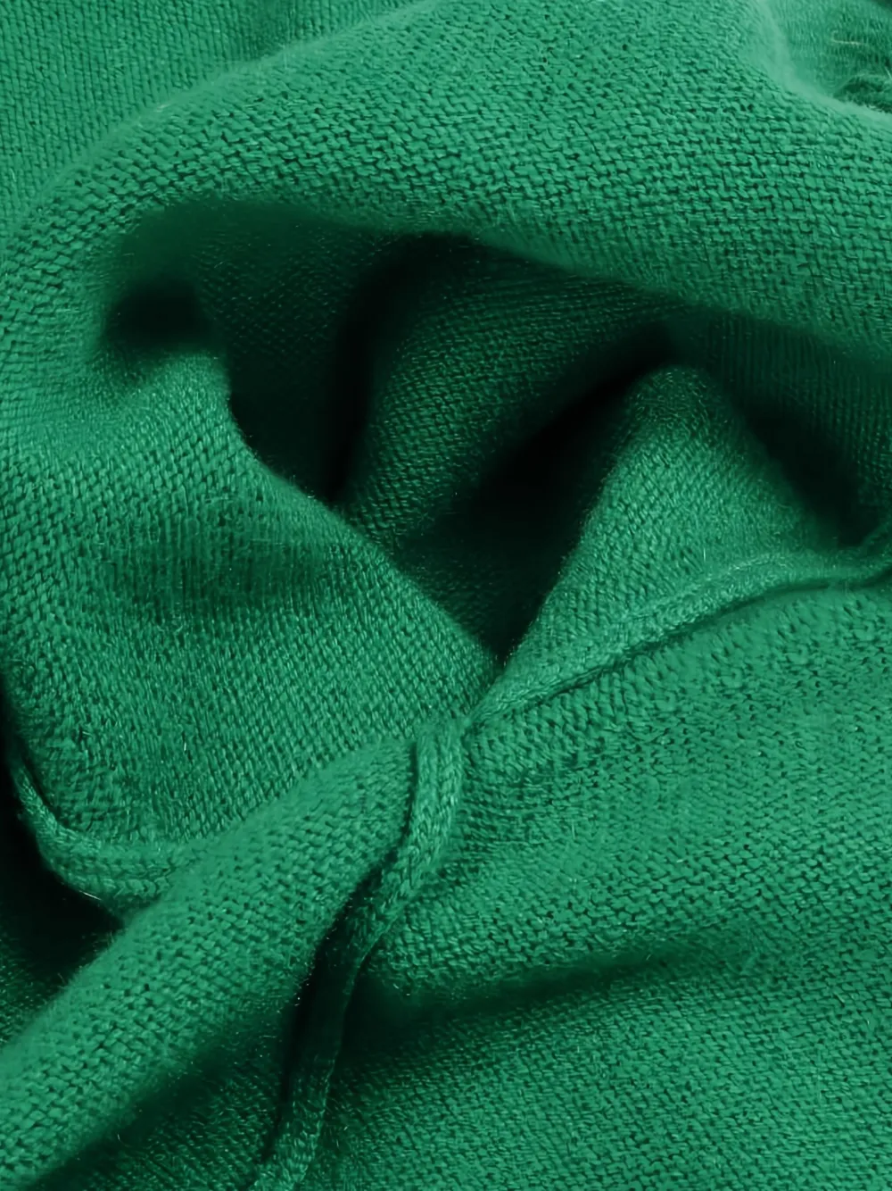 Pre-owned Hermes 00's Button Cashmere Cardigan In Green
