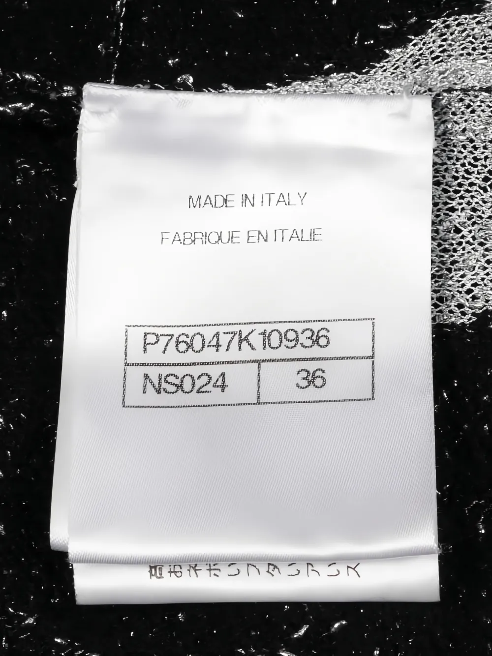 Pre-owned Chanel Camellia Coco-mark Sweater In Black