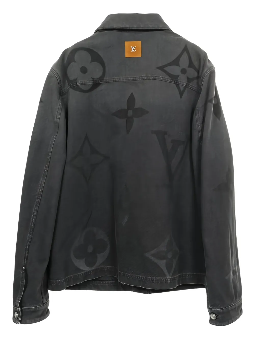 Louis Vuitton Pre-Owned monogram denim jacket | Denim Jackets | Image 2
