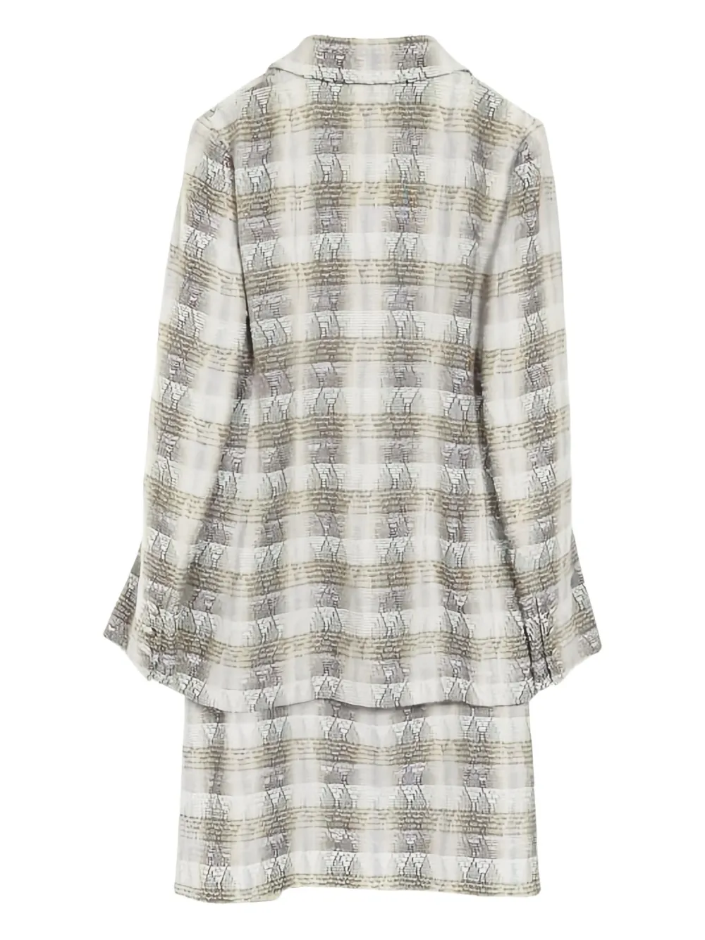 CHANEL Pre-Owned traje de falda de tweed con botones Comark | Image 2