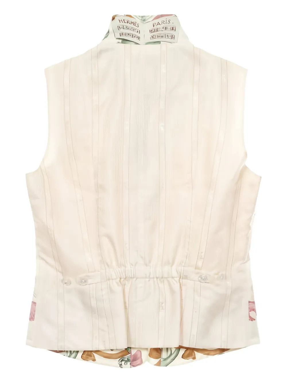 Hermès Pre-Owned silk vest | Image 2