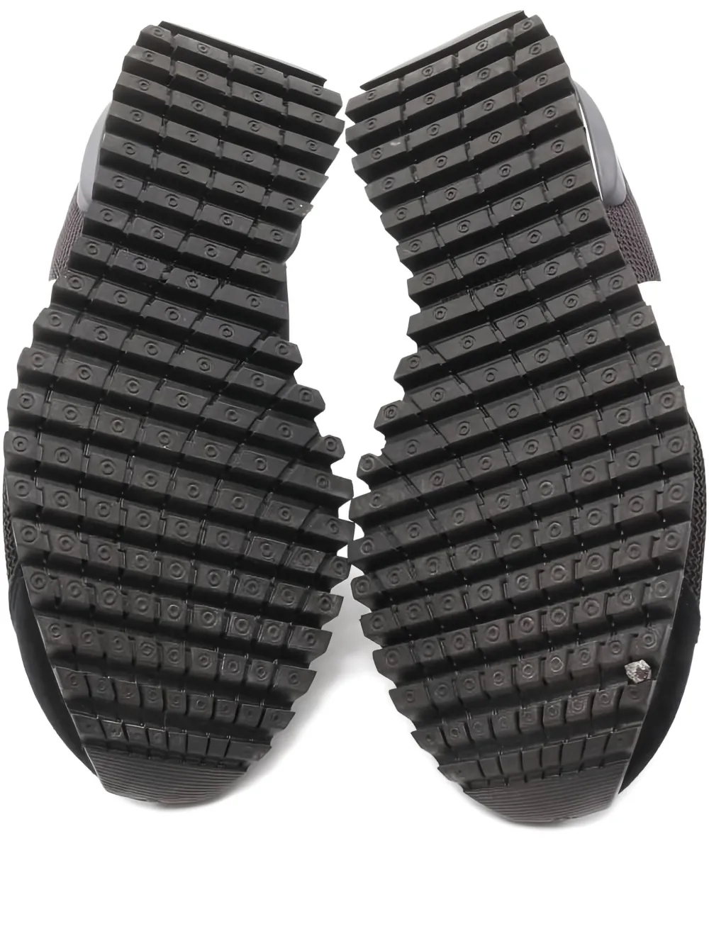 Emporio Armani Pre-Owned suede sneakers | Black | Image 1