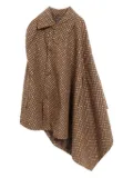 Louis Vuitton Pre-Owned x NIGO Micro Monogram-print cotton cape - Brown