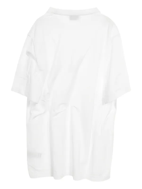 Hermès Pre-Owned エンブロイダリーポケット Tシャツ | ホワイト