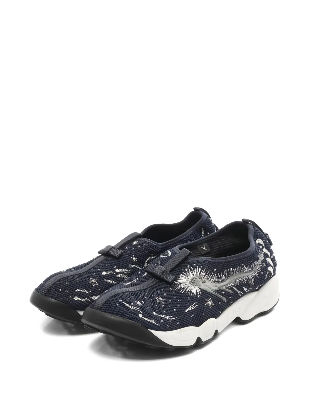 Christian Dior Pre-Owned sequin-embellished sneakers | Blue | Image 1