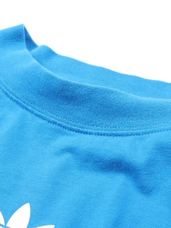 Balenciaga Pre-Owned x Adidas side-stripe t-shirt | Blue | FARFETCH