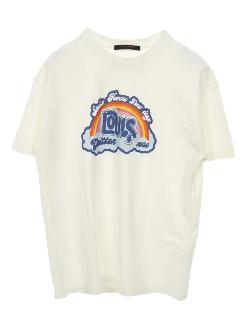 Louis Vuitton Pre-Owned logo-print t-shirt