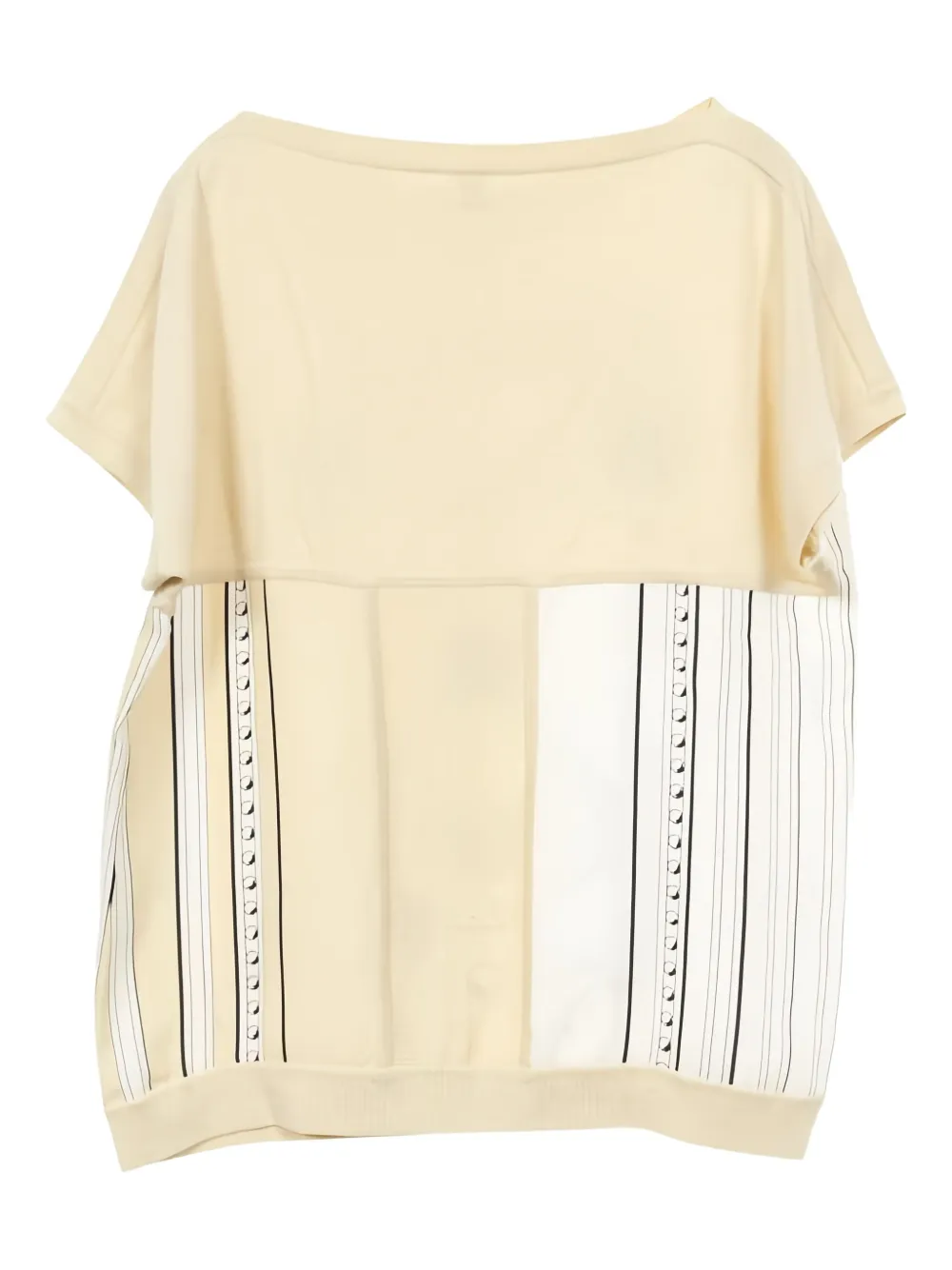 Hermès Pre-Owned colour-block boat-neck knitted top | Knitted Tops | Image 2