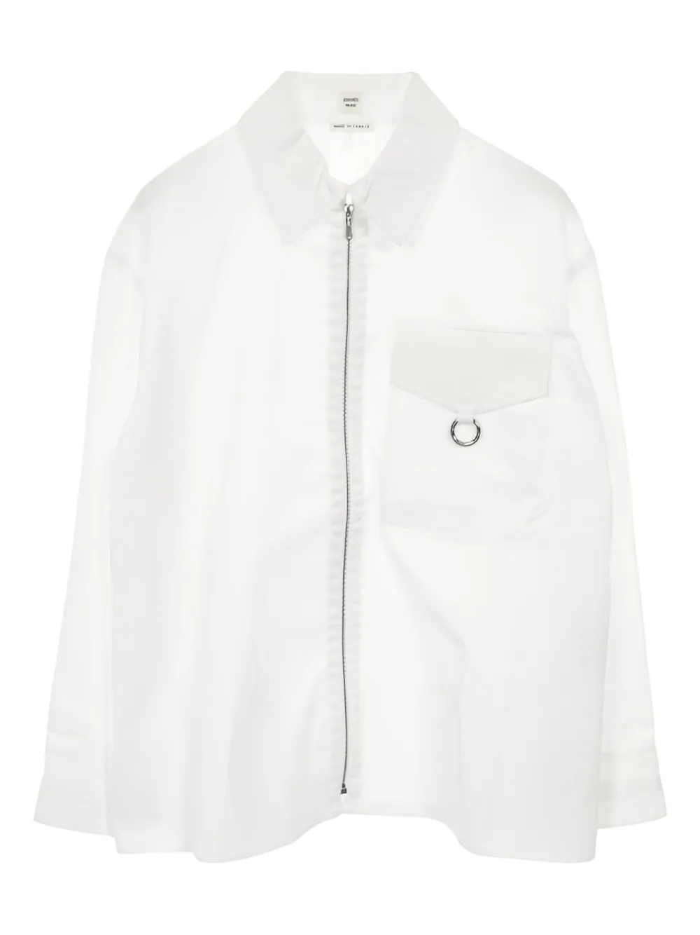 Hermès Pre-Owned zip-up shirt | White | Image 1