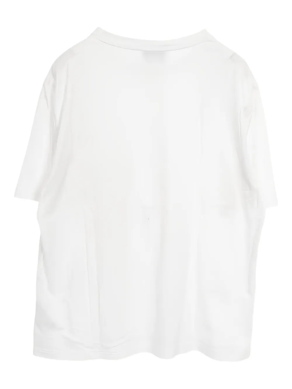 Hermès Pre-Owned graphic-print cotton T-shirt - Wit