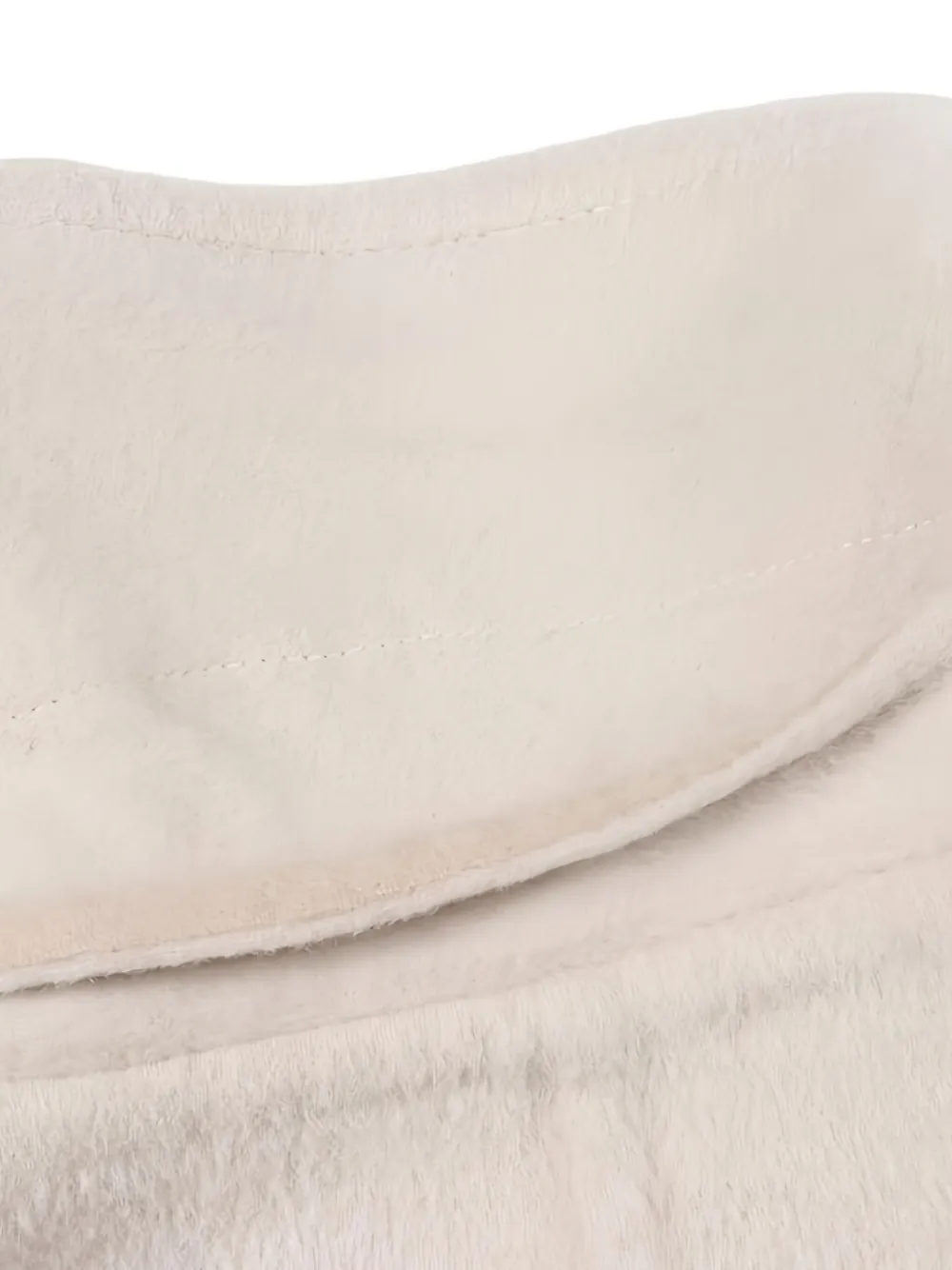 LOUIS VUITTON Pre-owned Buttoned Alpaca-wool Poncho In White