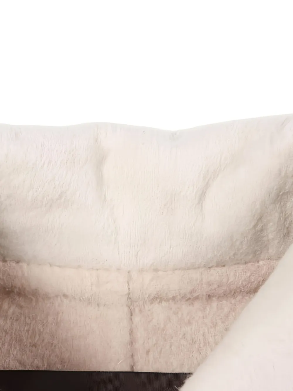 LOUIS VUITTON Pre-owned Buttoned Alpaca-wool Poncho In White