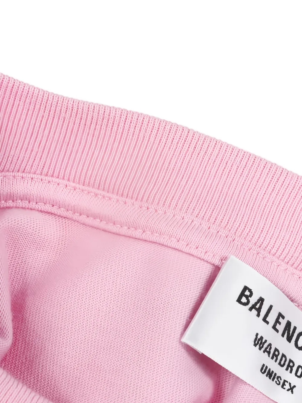 Pre-owned Balenciaga Logo-print T-shirt In Pink