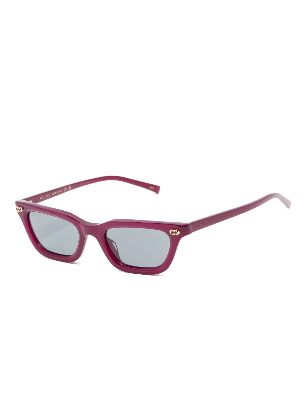 Gucci Eyewear Interlocking G cat-eye sunglasses - Rood