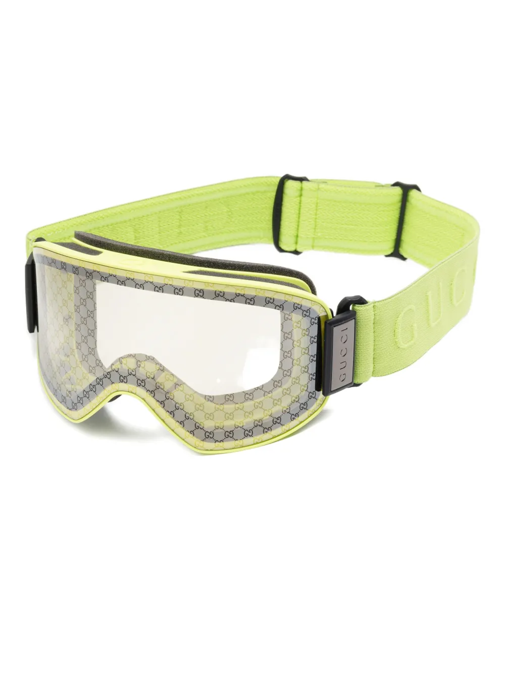 Gucci Eyewear GG Supreme-pattern goggles - Groen