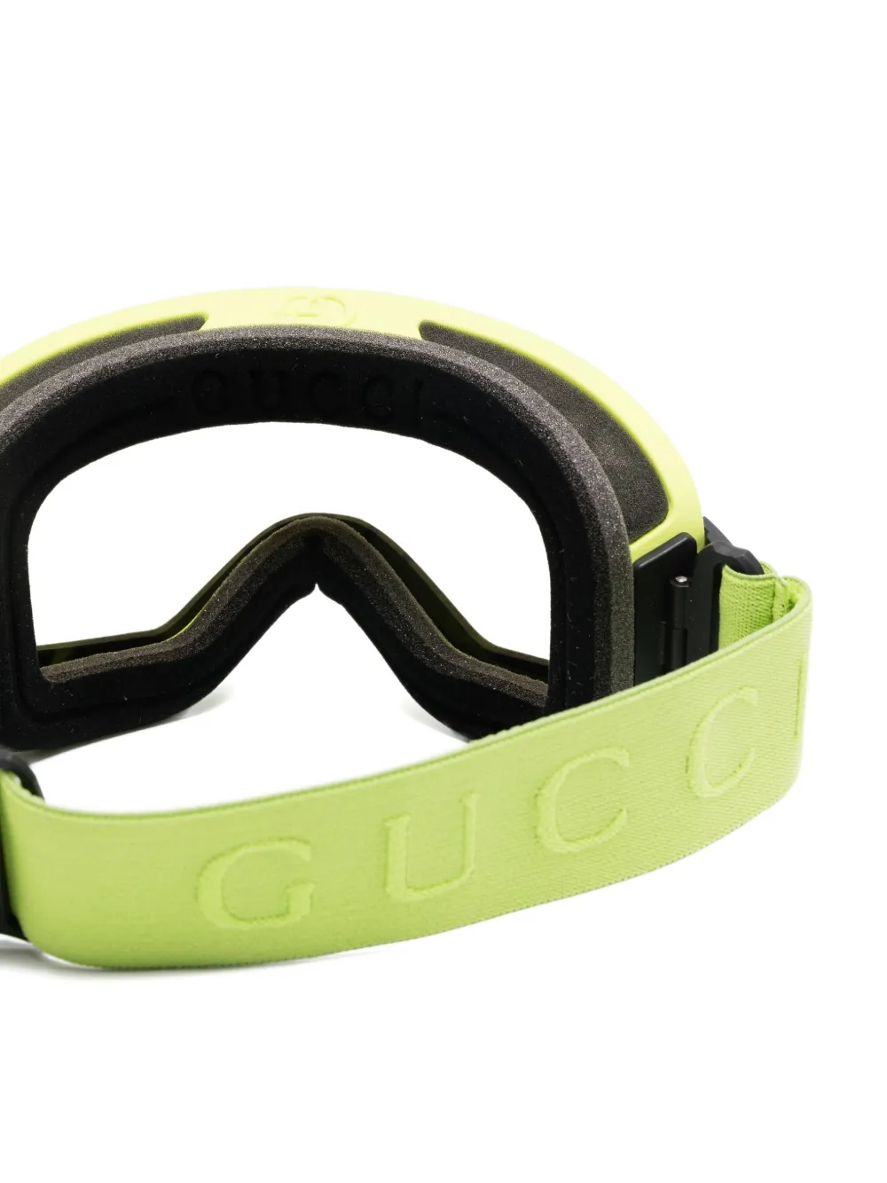Gucci Eyewear GG Supreme skibril met patroon Groen
