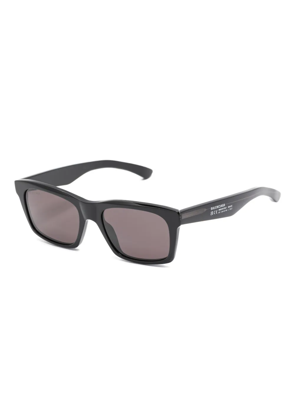 Balenciaga Eyewear rectangle-frame sunglasses - Zwart