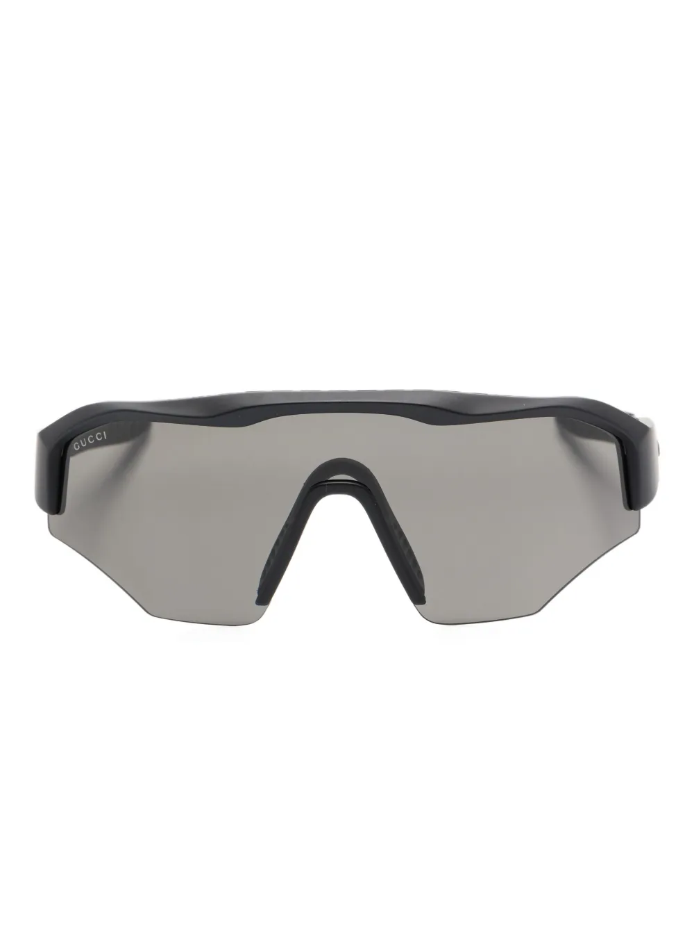 Gucci Eyewear shield-frame sunglasses | Black | Image 1