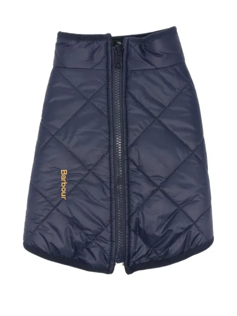 Barbour quilted zipped pet coat
