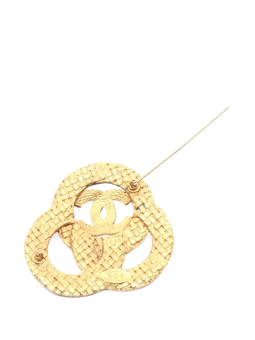 CHANEL Pre-Owned 1986~1988 Coco Mark brooch | Image 2