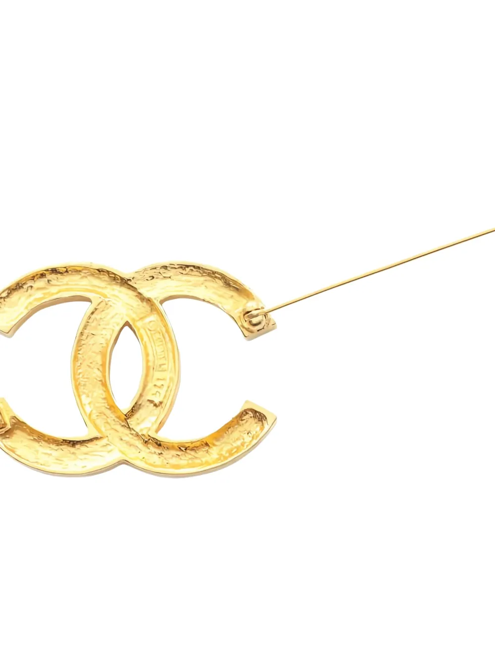 CHANEL Pre-Owned 1986-1988 Coco Mark rhinestone brooch | Image 2