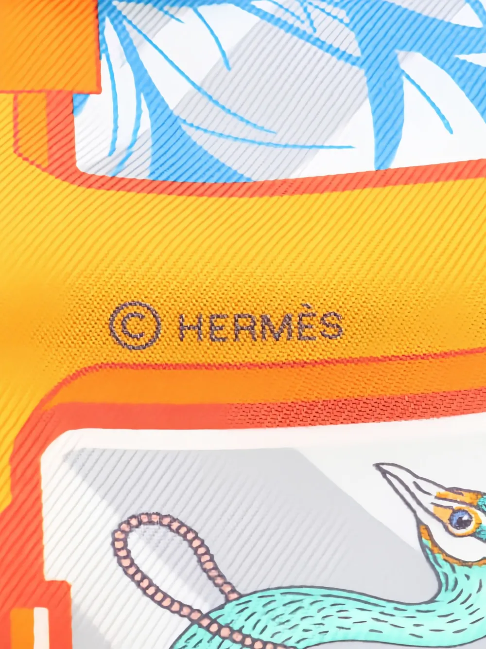 Hermès Pre-Owned 20's Story ribbon scarf | Image 2