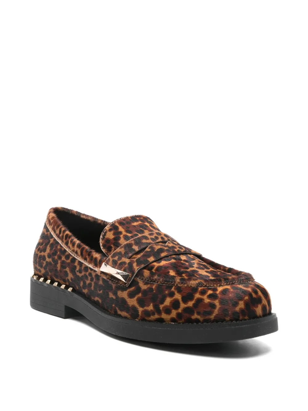 Ash leopard-print loafers | Image 2