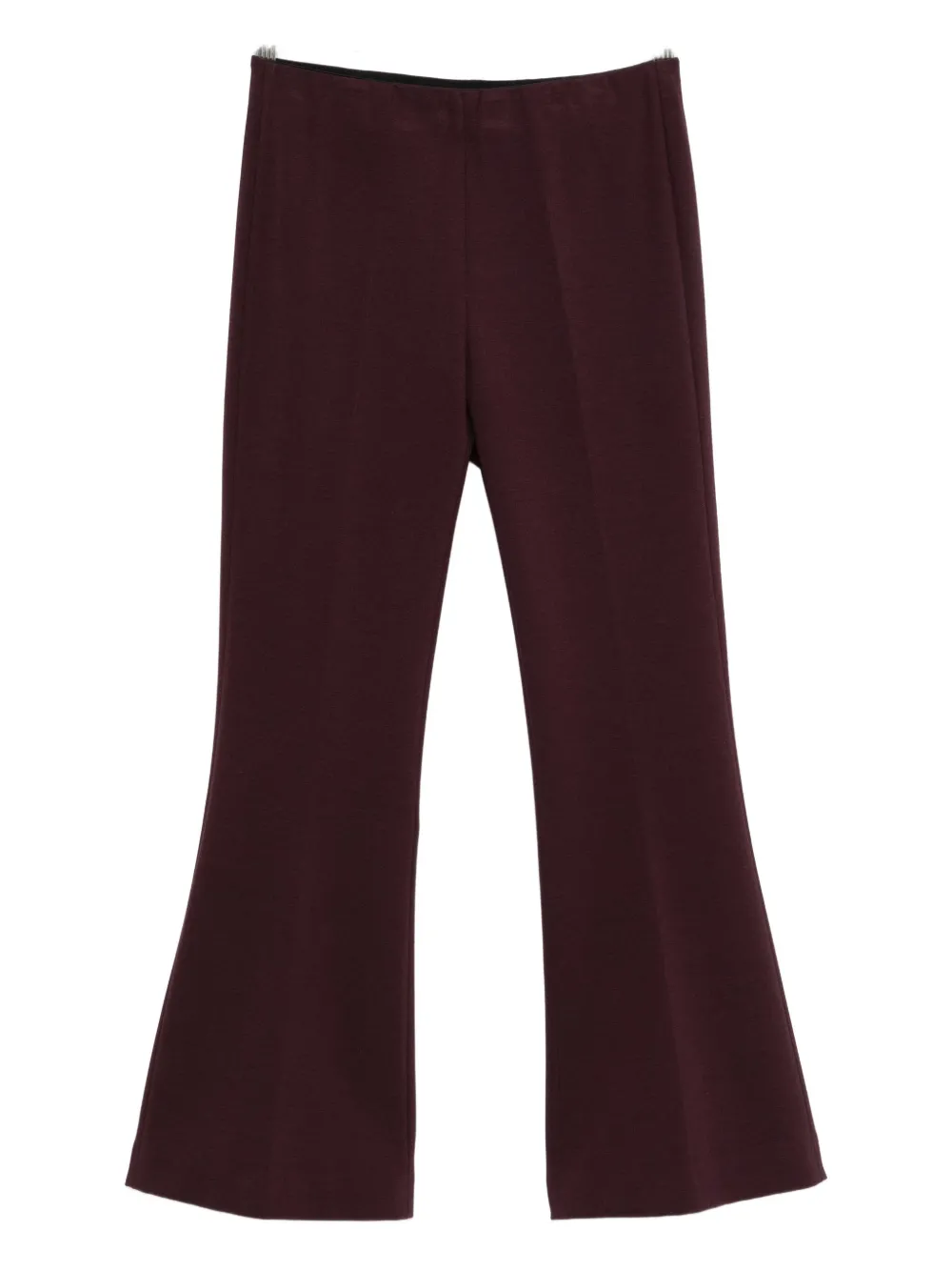 Liviana Conti Flared Trousers In Red