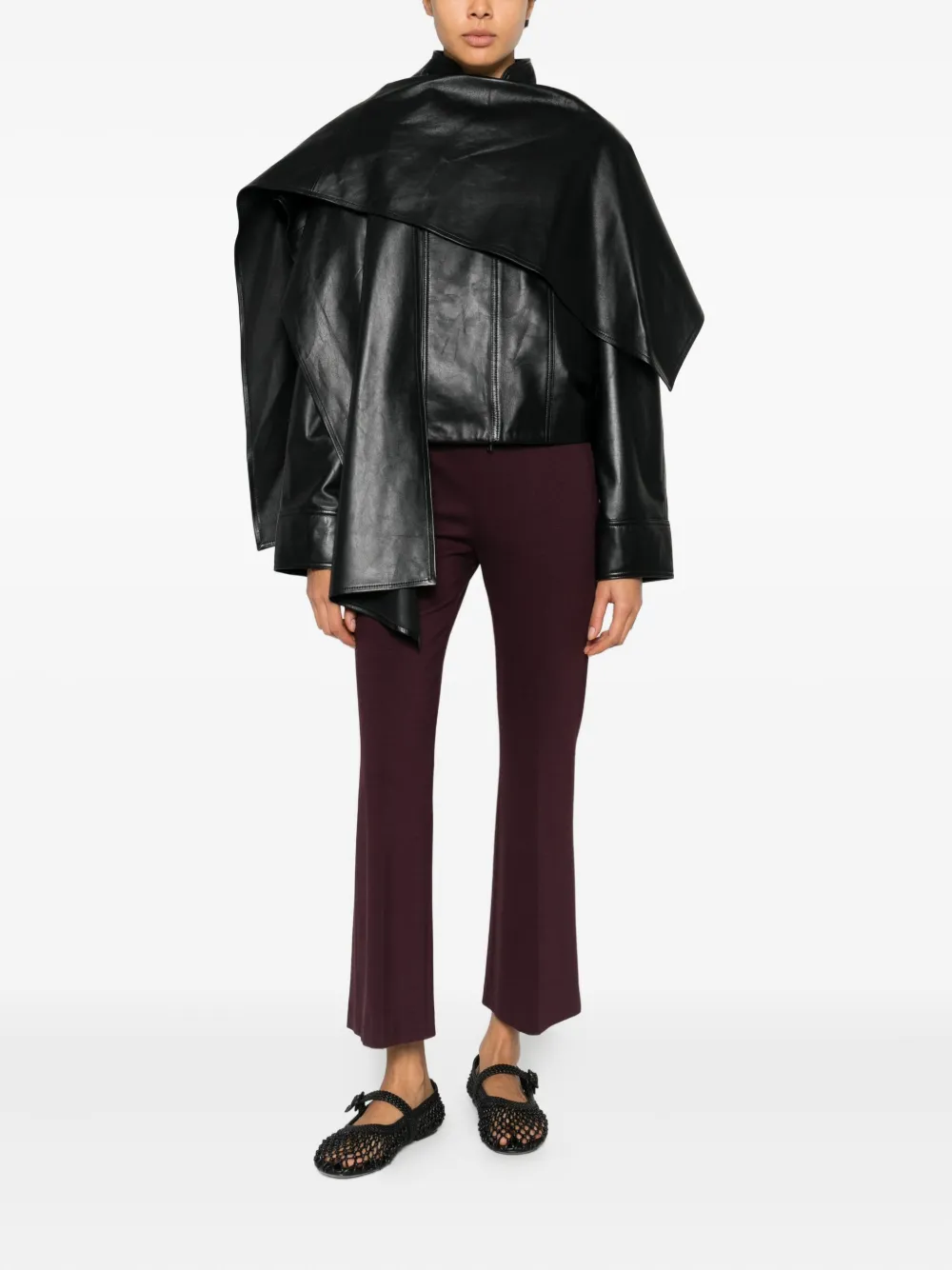 Liviana Conti Flared broek - Rood