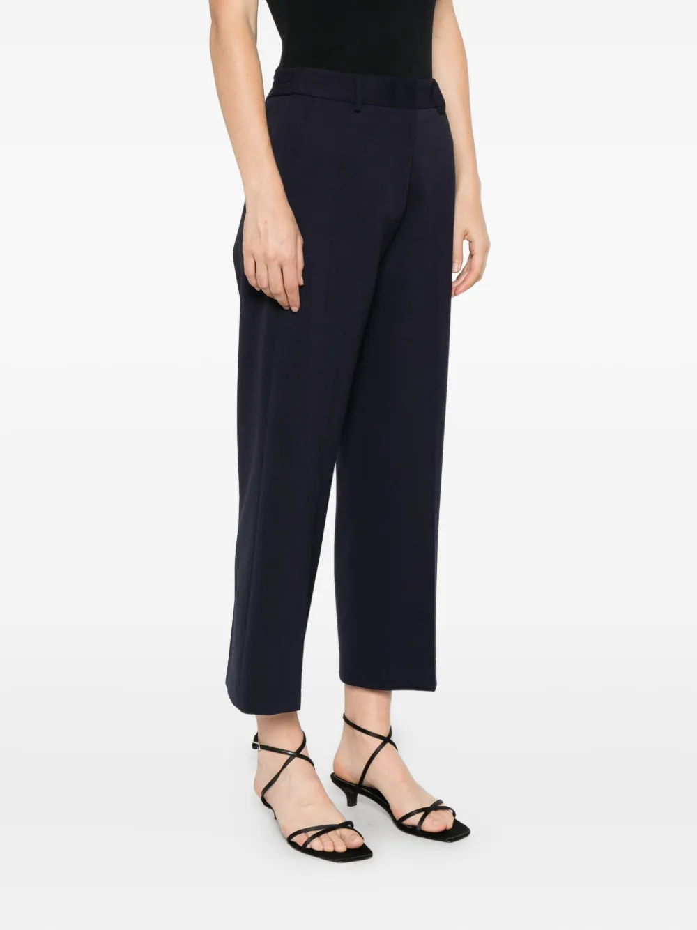 Liviana Conti Belt-loop Trousers In Blue