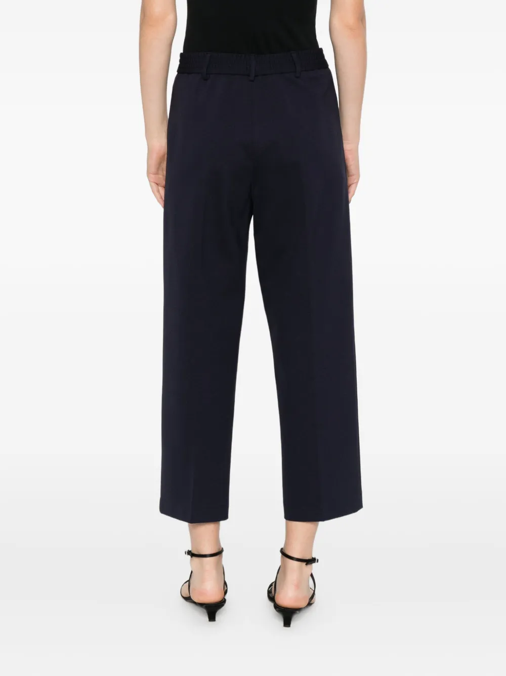 Liviana Conti Belt-loop Trousers In Blue