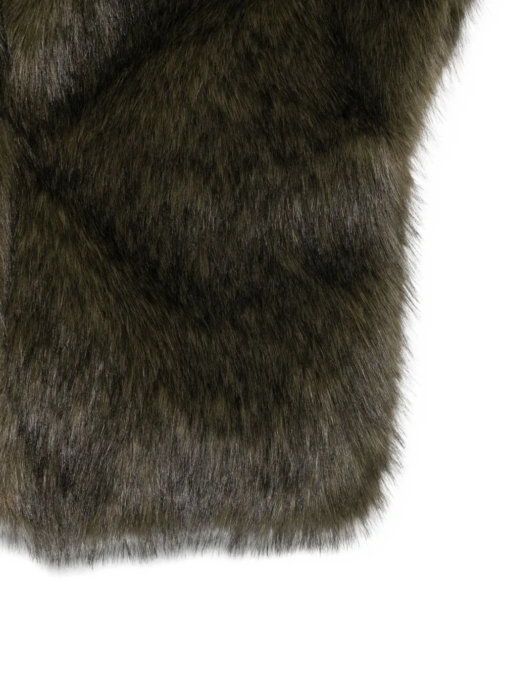 Liviana Conti Sydney Faux-fur Scarf In Green