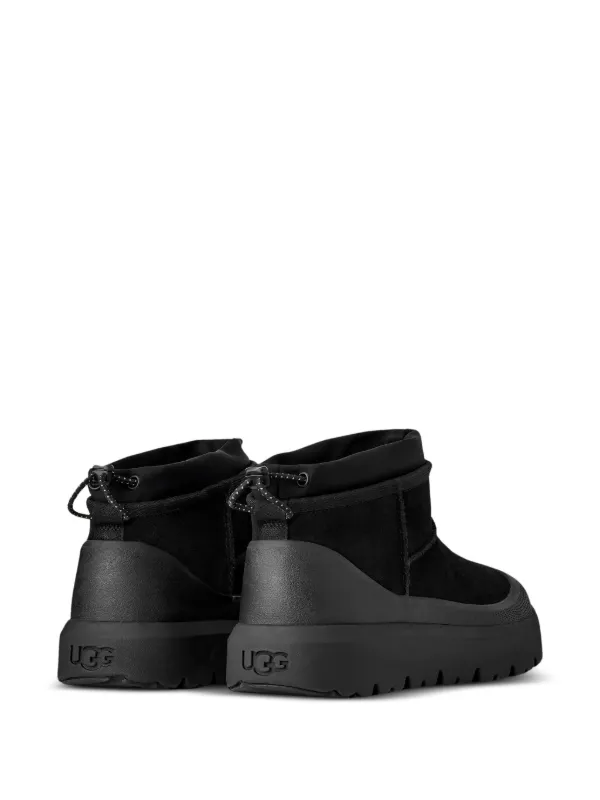UGG Ultra Mini Weather Hybrid Boots | Black | FARFETCH