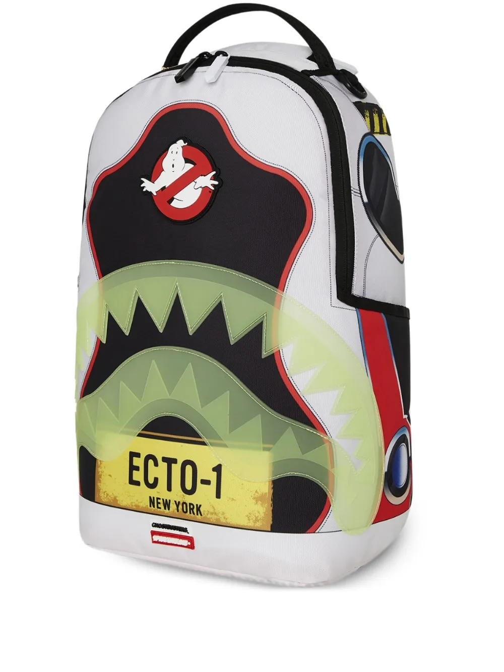 Sprayground x Ghostbusters Ecto-Shark backpack | White | Image 1