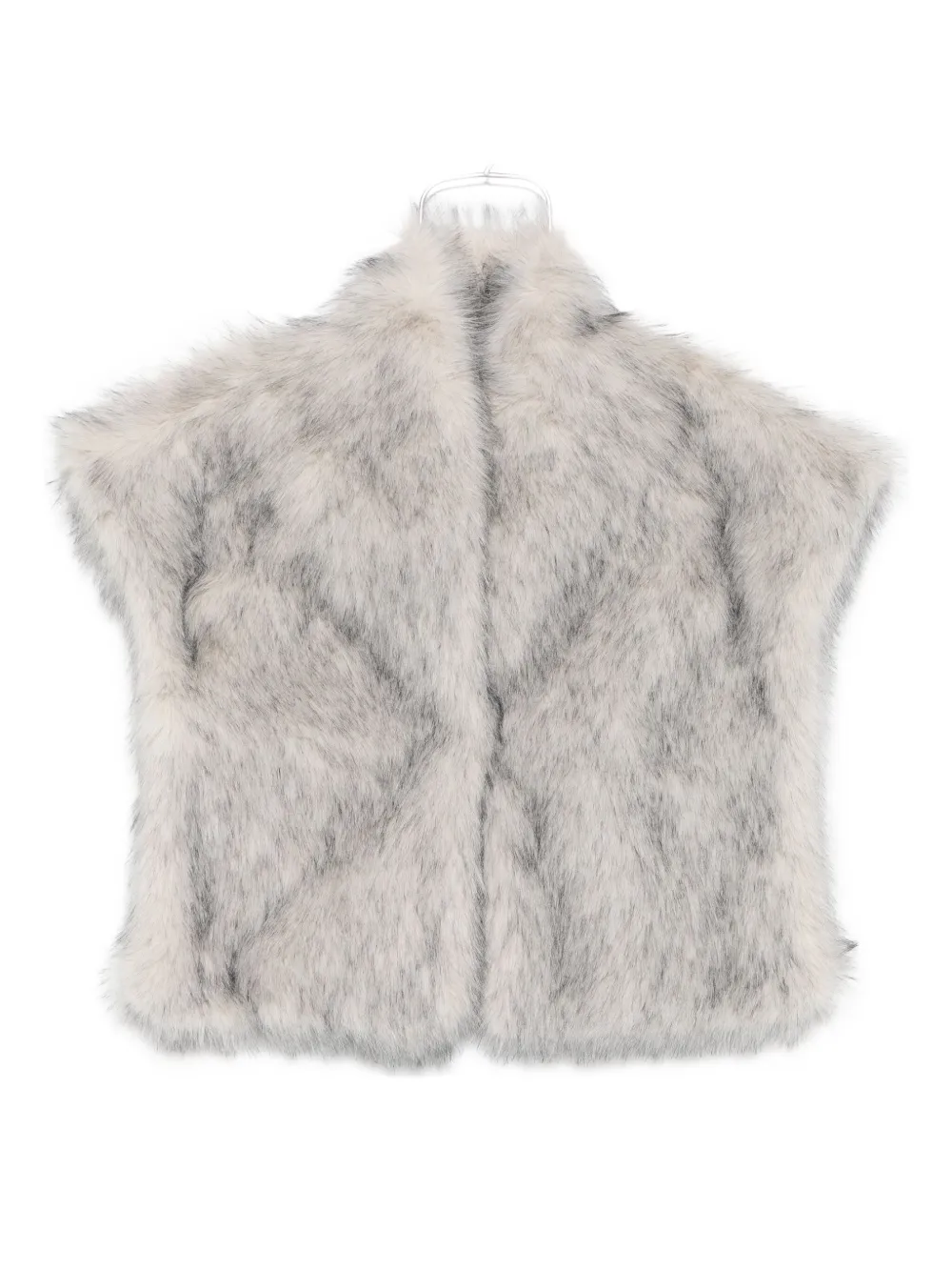 Liviana Conti Sciarpa in pelliccia sintetica - Grigio