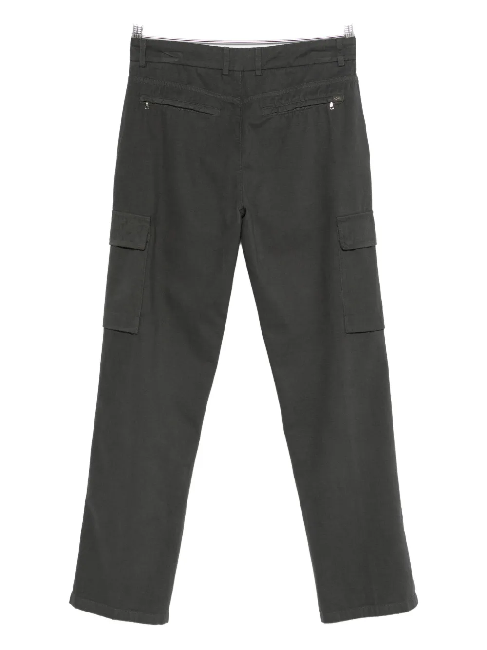 Paul & Shark logo-charm cargo pants - Groen