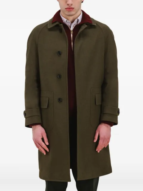 Fortela Amadeo buttoned wool coat
