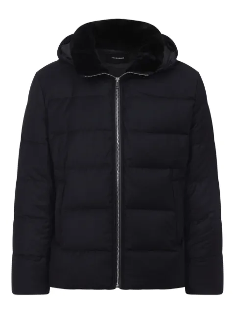 Yves Salomon hooded padded coat