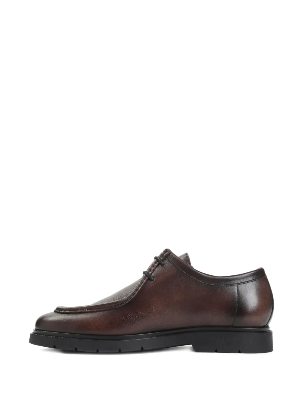 Kiton Leren brogues Bruin