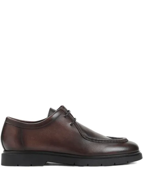 Kiton leather lace-up brogues