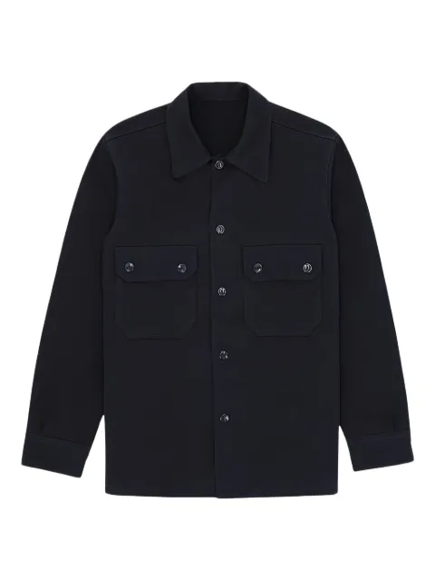 Fortela sobrecamisa con bolsillos y solapa