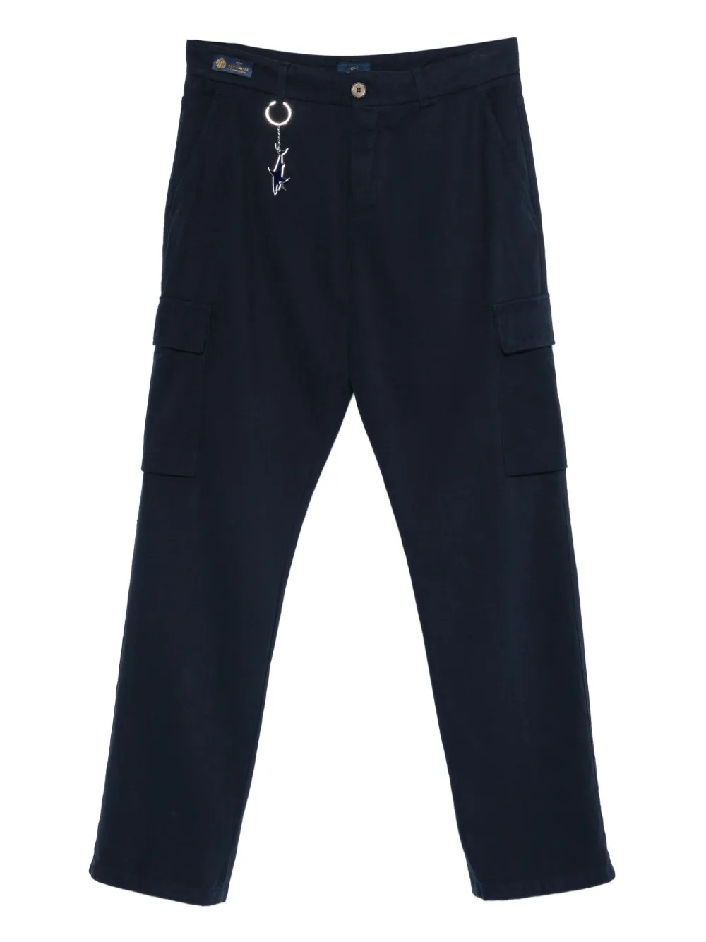 Paul & Shark logo-charm cargo pants | Blue | Image 1