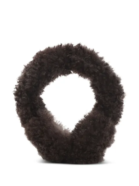 Yves Salomon shearling head phones 