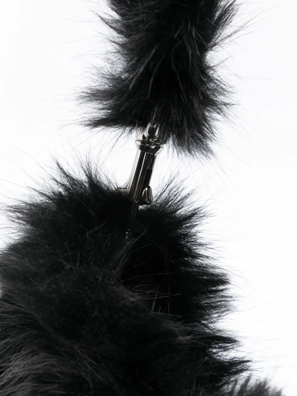 Liviana Conti Faux-fur Tote Bag In Black